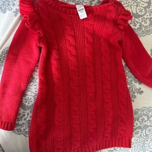 Girls sweater dress